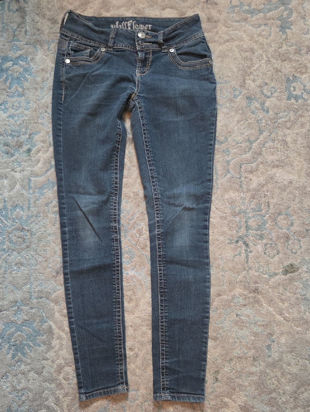 Wallflower Indigo Skinny Jeans for Women